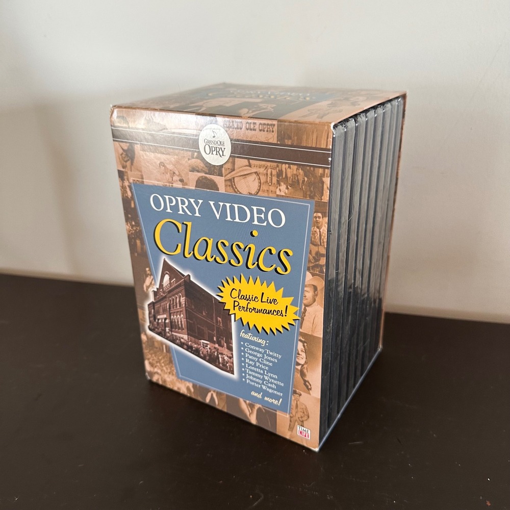 NEW Grand Ole Opry Video Classics 8 DVD Box Set Time Life Country Music Live